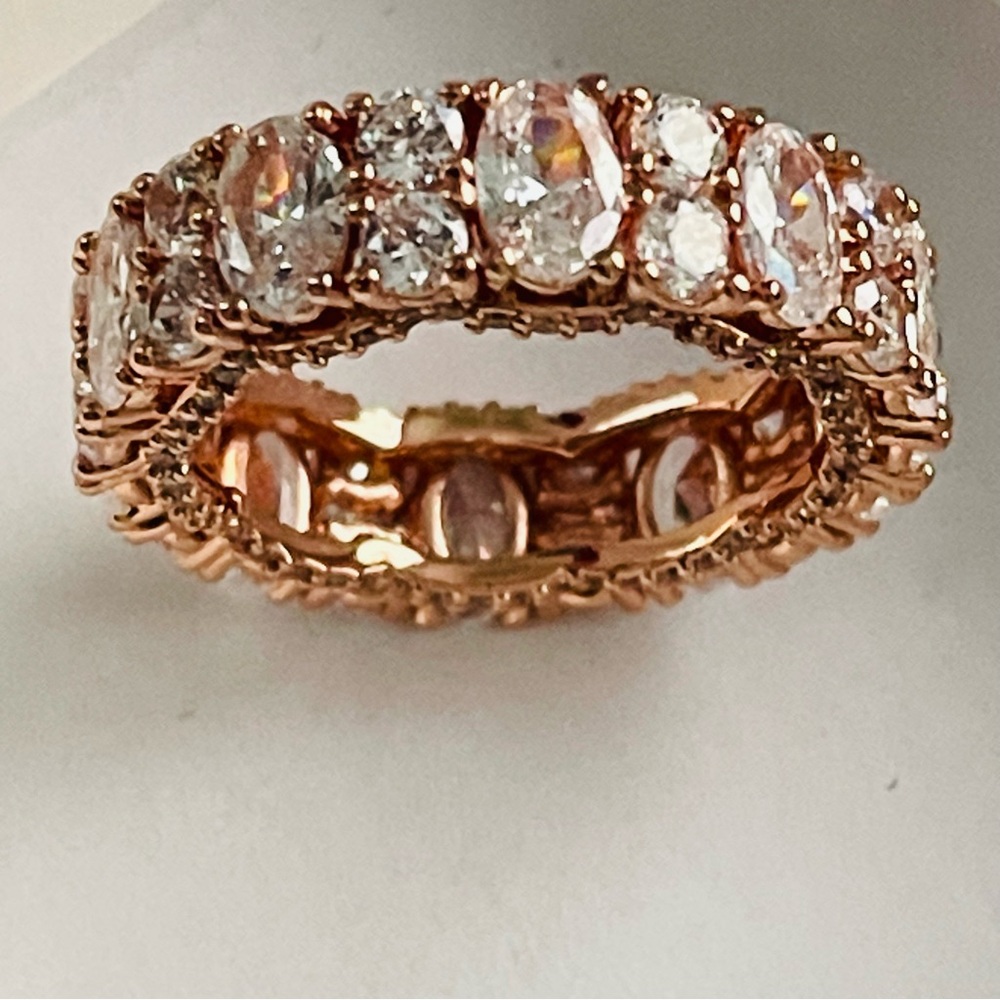 Rose Gold ring “Embrace the Joy” | Size 8 | NWT